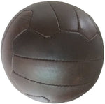 Vintage 1966 Soccer Ball - Dark Brown