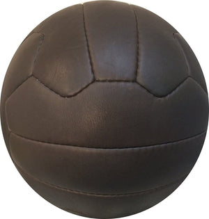 Vintage 1966 Soccer Ball - Dark Brown