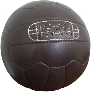 Vintage 1966 Soccer Ball - Dark Brown