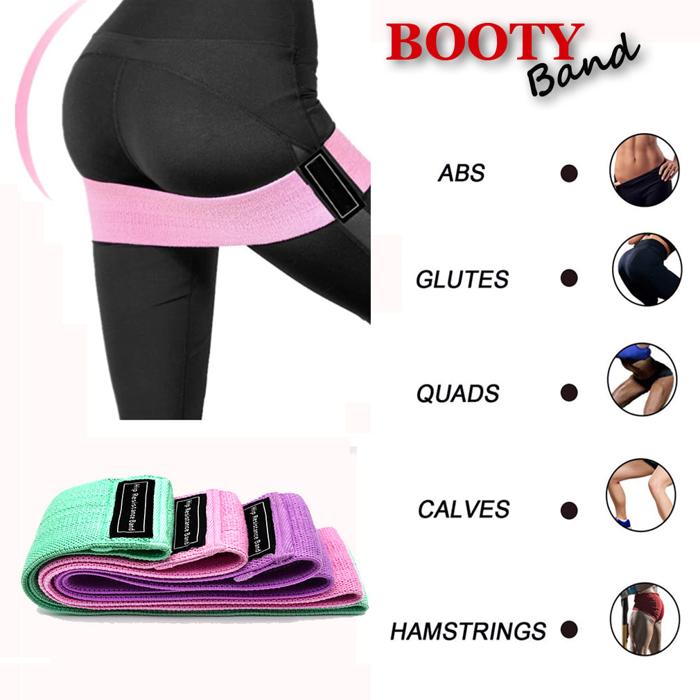 Booty Band - Hip Resistance band - Squat Band
