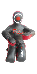 Fnine MMA Dummy Judo Grappling and Punching Bag (Syn Leather) | Sitting Position Hands On Front