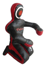 Fnine MMA Dummy Judo Grappling and Punching Bag (Syn Leather) | Sitting Position Hands On Front