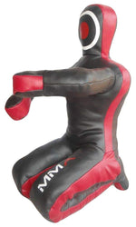 Fnine MMA Dummy Judo Grappling and Punching Bag (Syn Leather) | Sitting Position Hands On Front