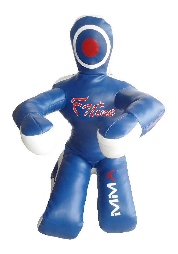 Fnine MMA Dummy Judo Grappling and Punching Bag (Syn Leather) | Sitting Position Hands On Front