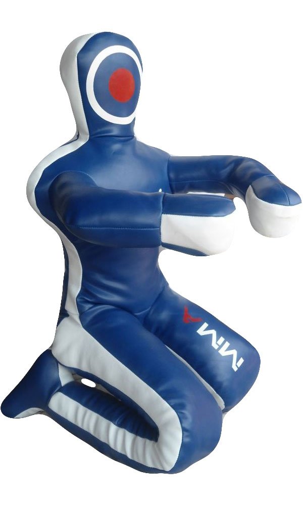 Fnine MMA Dummy Judo Grappling and Punching Bag (Syn Leather) | Sitting Position Hands On Front